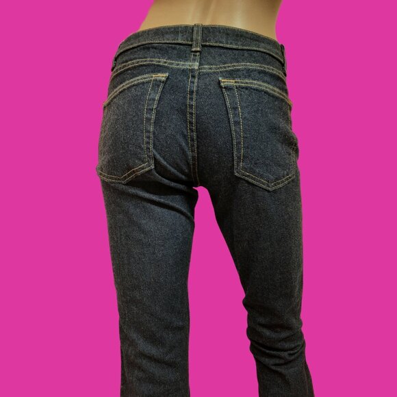 Y2K GAP Bootcut Jeans Size 1 Dark Wash Denim Mid Rise 2000s - Picture 5 of 6